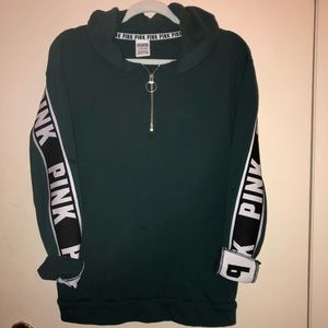 PINK Green Hoodie